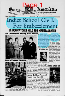 Page thumbnail for The Gary American