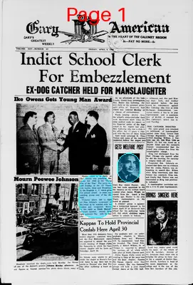 Page thumbnail for The Gary American