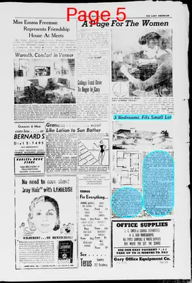 Page thumbnail for The Gary American