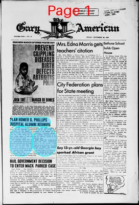 Page thumbnail for The Gary American