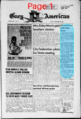 Page thumbnail for The Gary American
