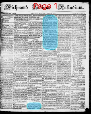 Page thumbnail for Richmond Indiana Palladium
