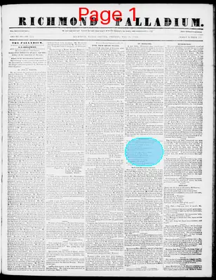 Page thumbnail for Richmond Palladium