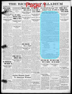 Page thumbnail for The Richmond Palladium And Sun Telegram