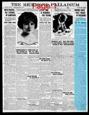 Page thumbnail for The Richmond Palladium And Sun Telegram