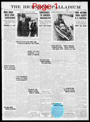 Page thumbnail for The Richmond Palladium And Sun Telegram