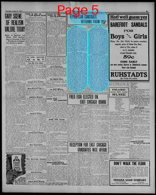 Page thumbnail for The Lake County Times