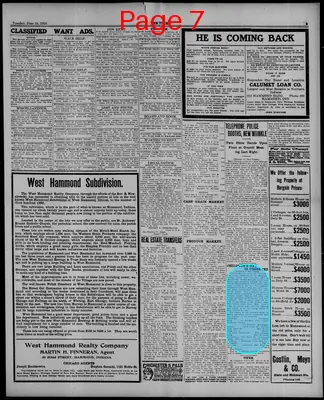 Page thumbnail for The Lake County Times