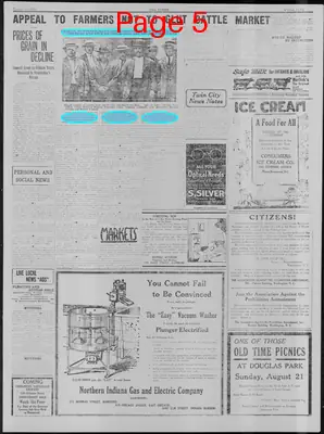 Page thumbnail for The Lake County Times
