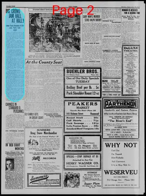Page thumbnail for The Lake County Times