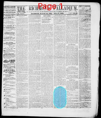 Page thumbnail for The Richmond Palladium
