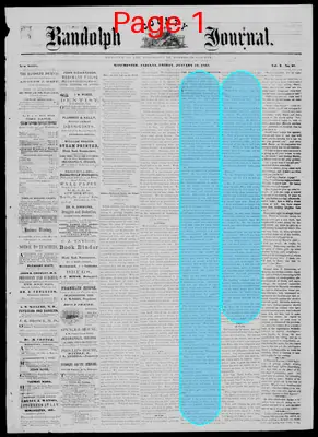 Page thumbnail for Randolph County Journal
