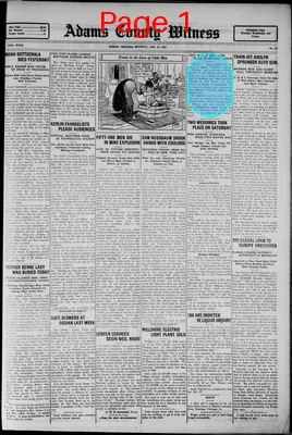 Page thumbnail for Adams County Witness
