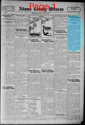 Page thumbnail for Adams County Witness