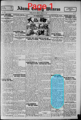Page thumbnail for Adams County Witness
