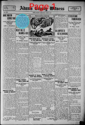 Page thumbnail for Adams County Witness