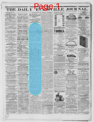 Page thumbnail for The Daily Evansville Journal