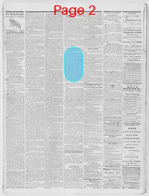 Page thumbnail for The Daily Evansville Journal