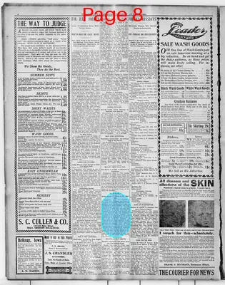 Page thumbnail for Ottumwa Semi Weekly Courier