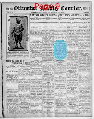Page thumbnail for Ottumwa Semi Weekly Courier