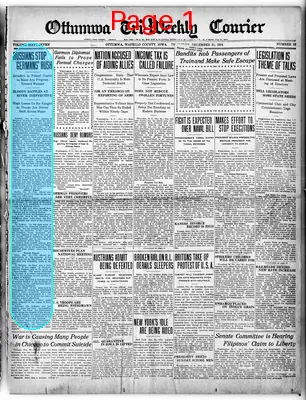 Page thumbnail for Ottumwa Tri Weekly Courier