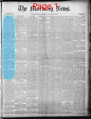 Page thumbnail for The Morning News