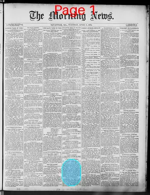 Page thumbnail for The Morning News