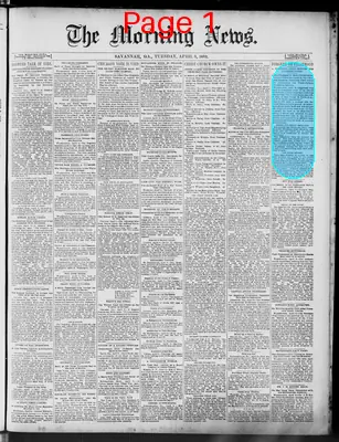 Page thumbnail for The Morning News