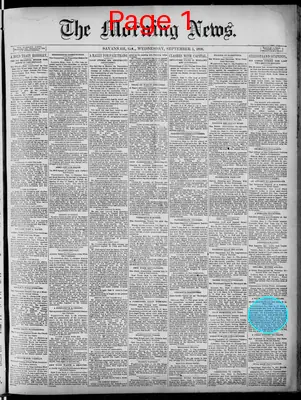 Page thumbnail for The Morning News