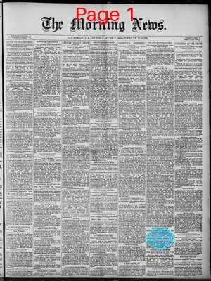 Page thumbnail for The Morning News