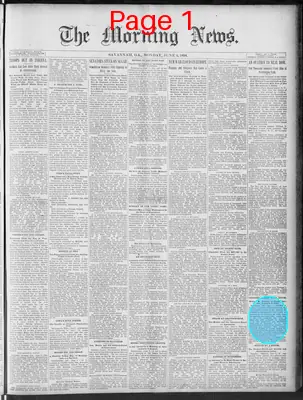 Page thumbnail for The Morning News