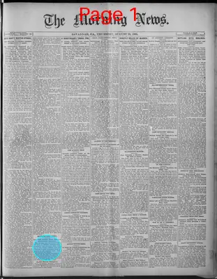 Page thumbnail for The Morning News