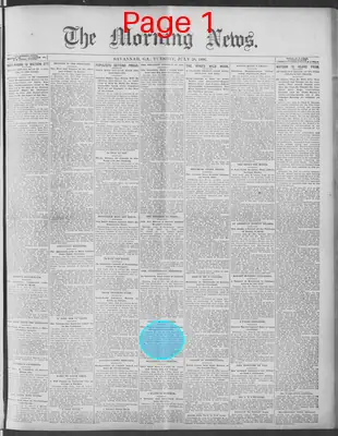 Page thumbnail for The Morning News