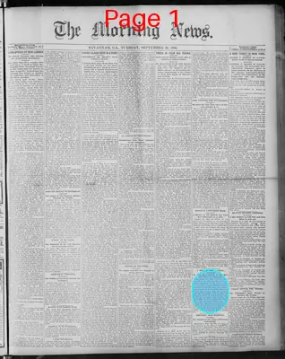 Page thumbnail for The Morning News
