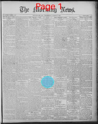 Page thumbnail for The Morning News