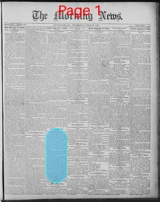 Page thumbnail for The Morning News