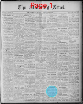 Page thumbnail for The Morning News