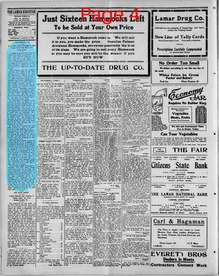 Page thumbnail for The Lamar Register