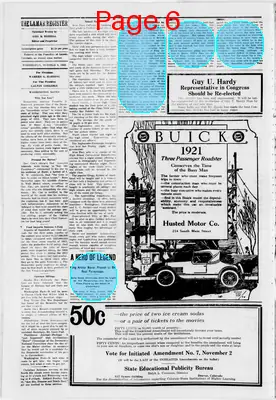 Page thumbnail for The Lamar Register