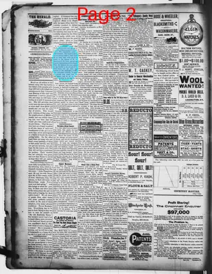 Page thumbnail for The Hazel Green Herald