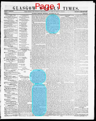 Page thumbnail for Glasgow Weekly Times