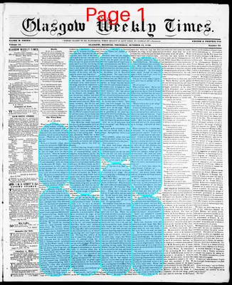 Page thumbnail for Glasgow Weekly Times