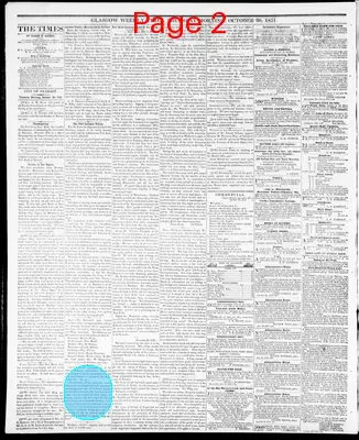 Page thumbnail for Glasgow Weekly Times