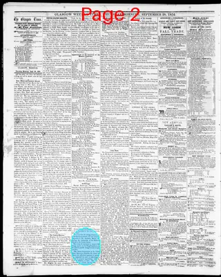 Page thumbnail for Glasgow Weekly Times