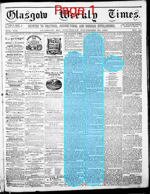 Page thumbnail for Glasgow Weekly Times