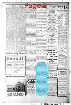 Page thumbnail for The Bemidji Daily Pioneer