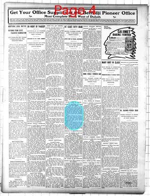 Page thumbnail for The Bemidji Daily Pioneer