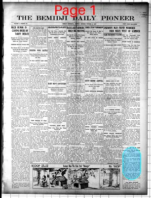 Page thumbnail for The Bemidji Daily Pioneer