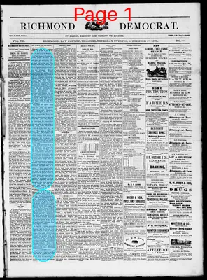 Page thumbnail for Richmond Democrat