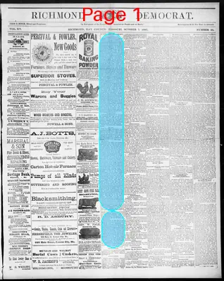 Page thumbnail for Richmond Democrat